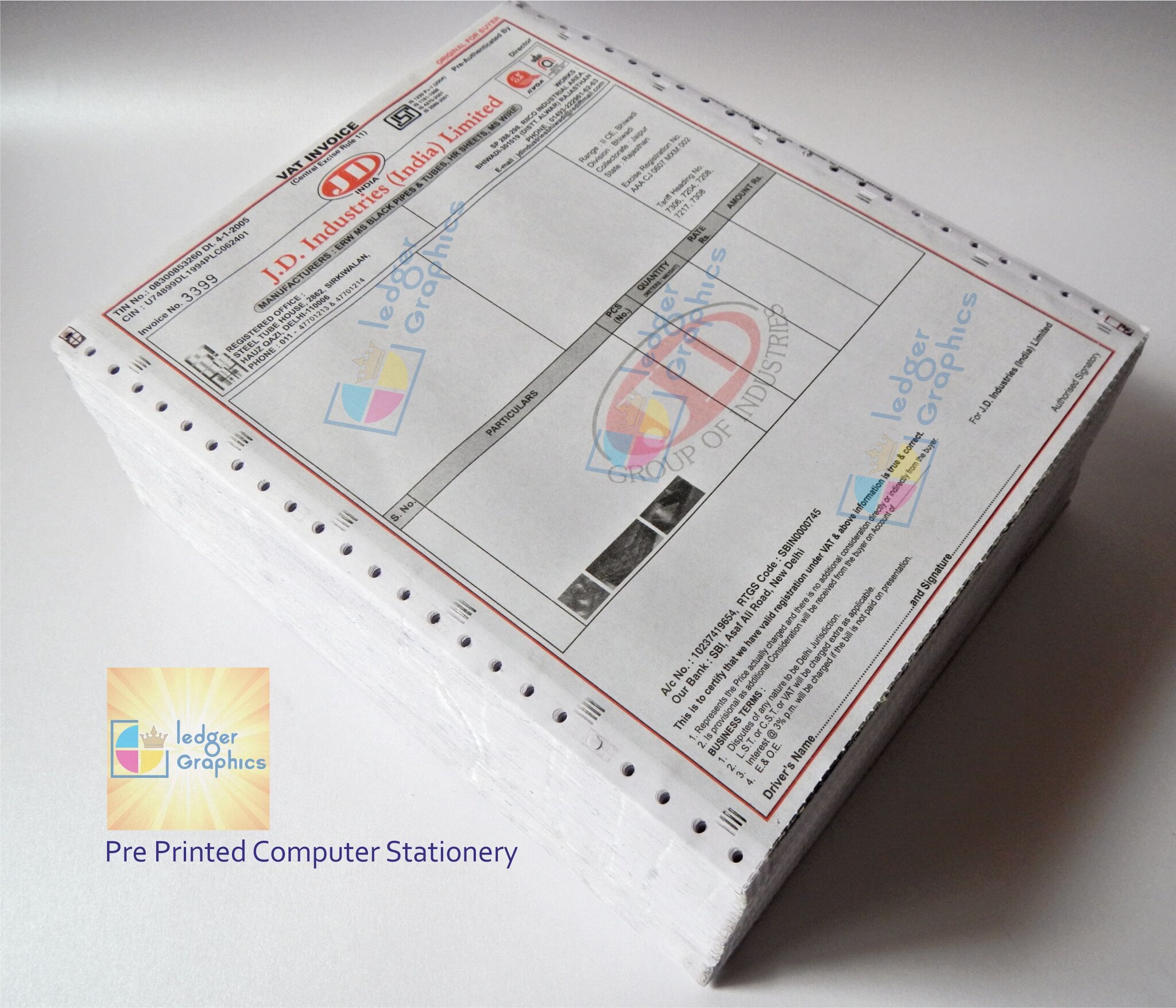 Corporate ID card print